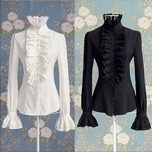 Victorian Ruffle Blouse